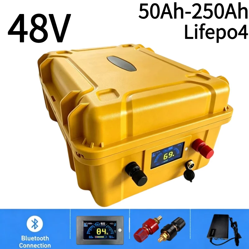 Lifepo4 48V 50Ah Golf Cart - JUN NENG LI 48V Waterproof LiFePO4