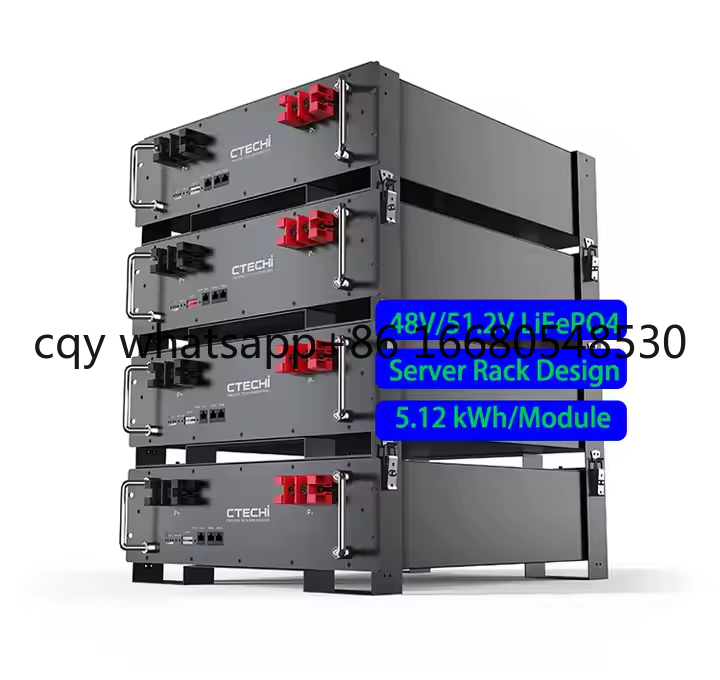 Lifepo4 48V 100Ah Server Rack - 48V 51.2V 100Ah 200Ah Lithium Battery