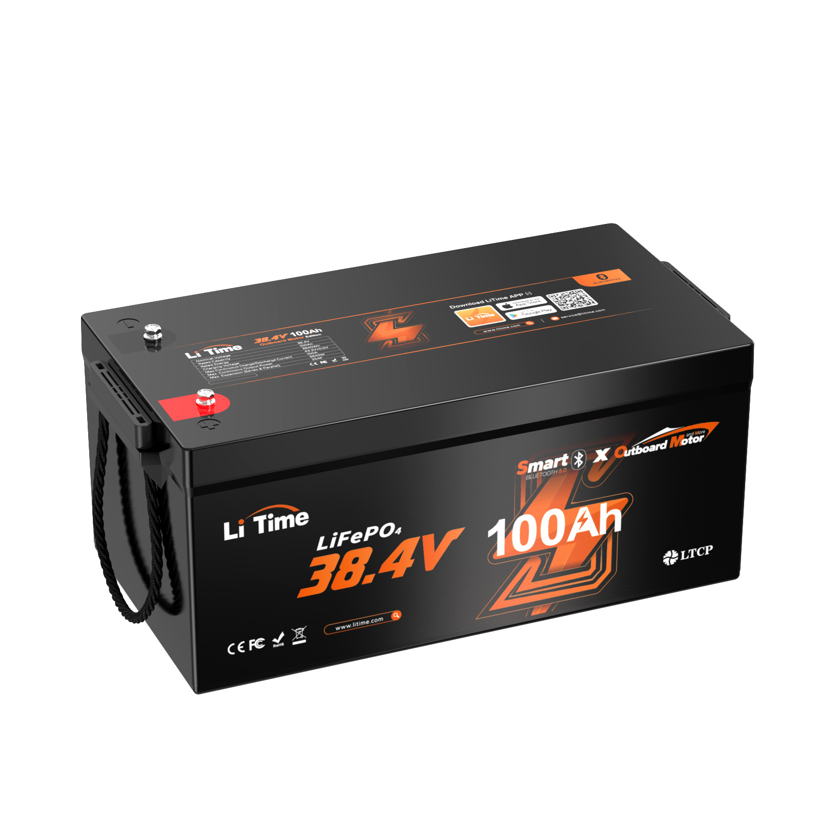 Lifepo4 Battery 36V 100Ah - Door To Door US Stock 36V(