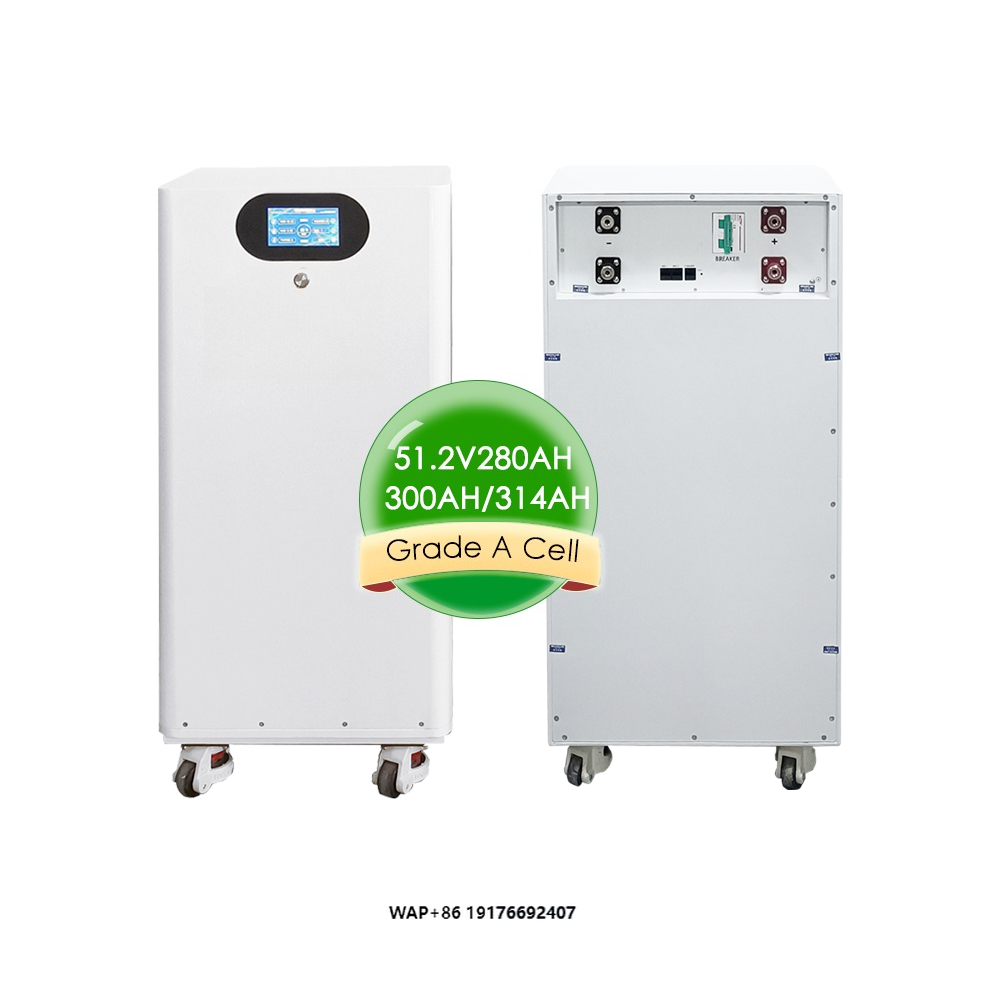Lifepo4 Battery 51.2V 280Ah - WS 51.2V 10kw 15kw Solar Power