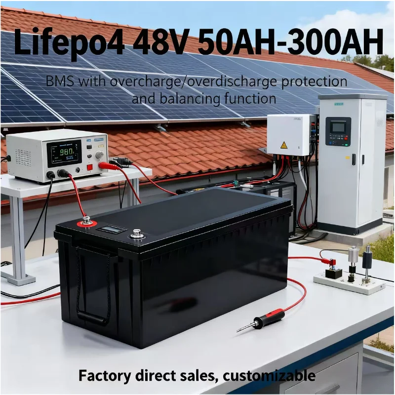 Lifepo4 Battery 36V 100Ah - 48V LiFePO4 Battery Pack 50/100/150/200/300Ah -