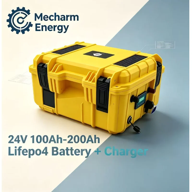 Lifepo4 Battery 24V 100Ah Trolling Motor - 24V 100Ah-300Ah LiFePO4 Battery Pack with
