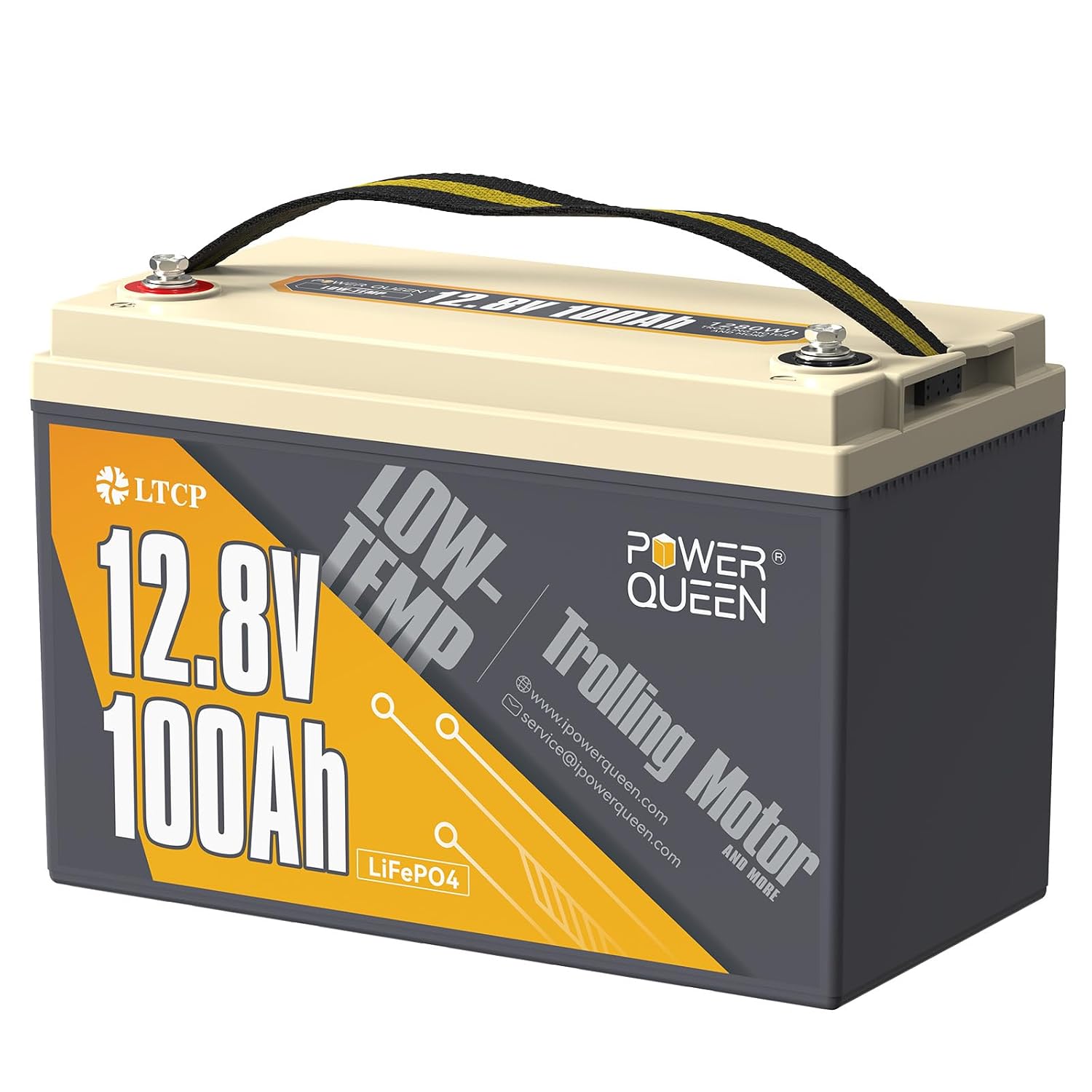 Lifepo4 Battery 12V 100Ah - 12V 100Ah LiFePO4 Battery with Low