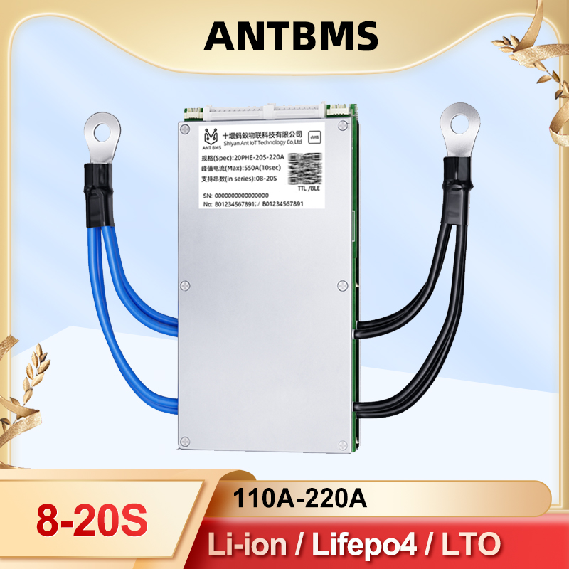 Smart Bms 16S 48V 200A Bluetooth - ANT Smart BMS 8S-20S with WiFi