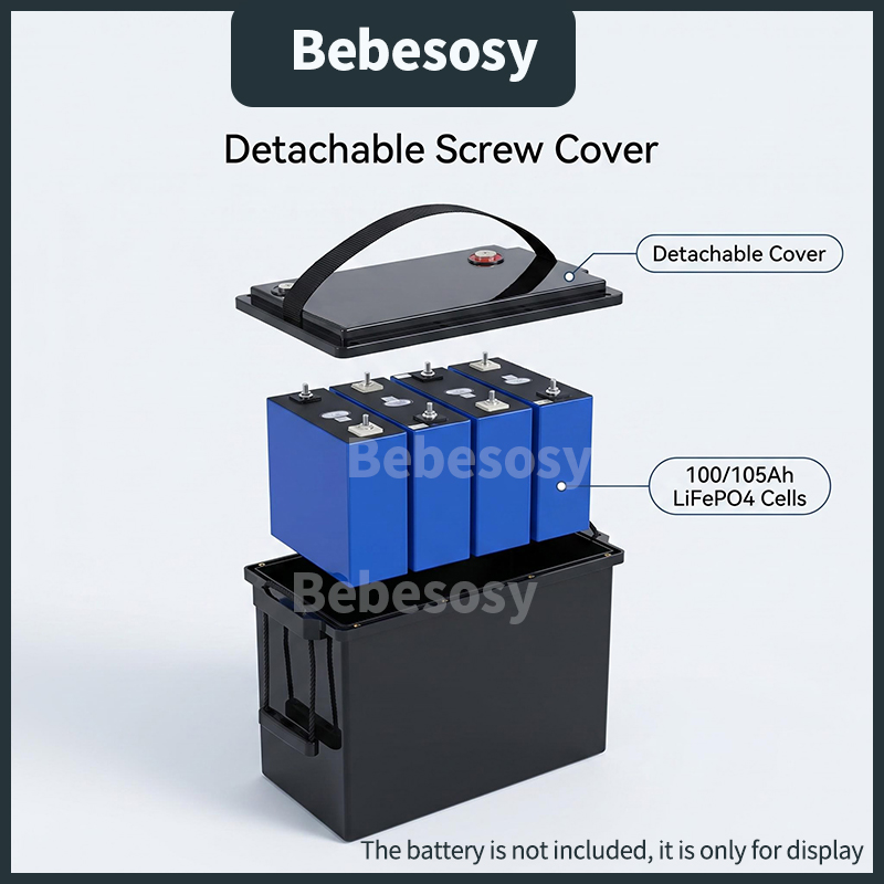 12V Battery Case DIY Assembly  - Lifepo4 Battery Box Diy 12V 100Ah ulasan dan harga