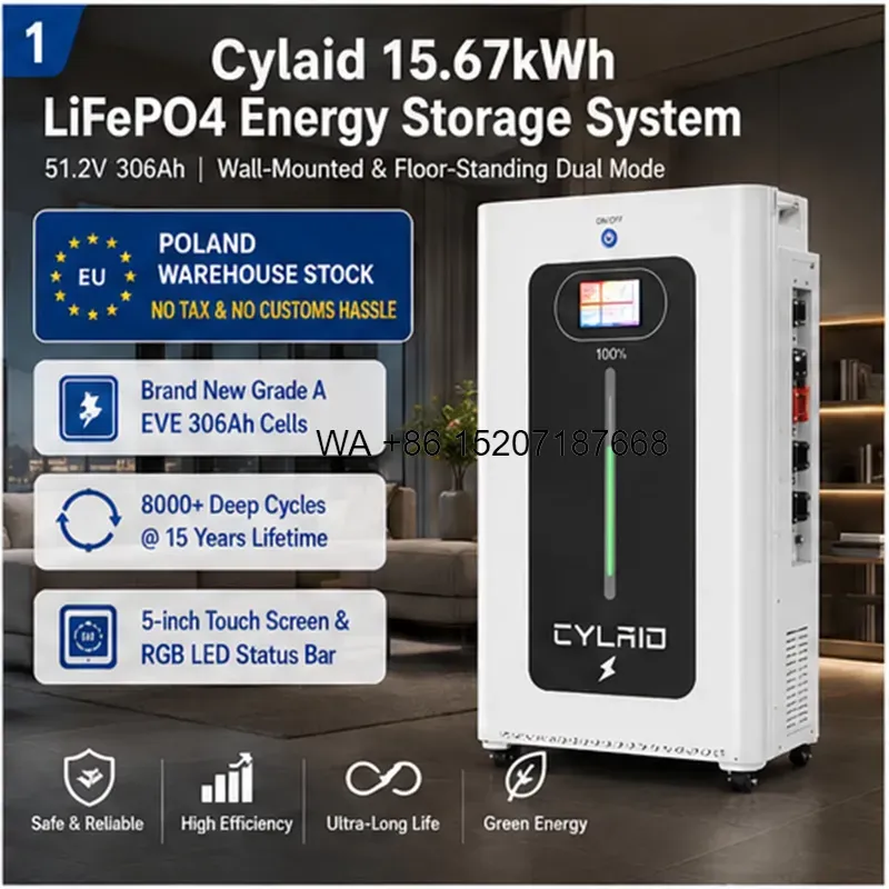 Wmwmnu for EU Stock Power Wall - Lifepo4 Battery 51.2V 280Ah ulasan dan harga