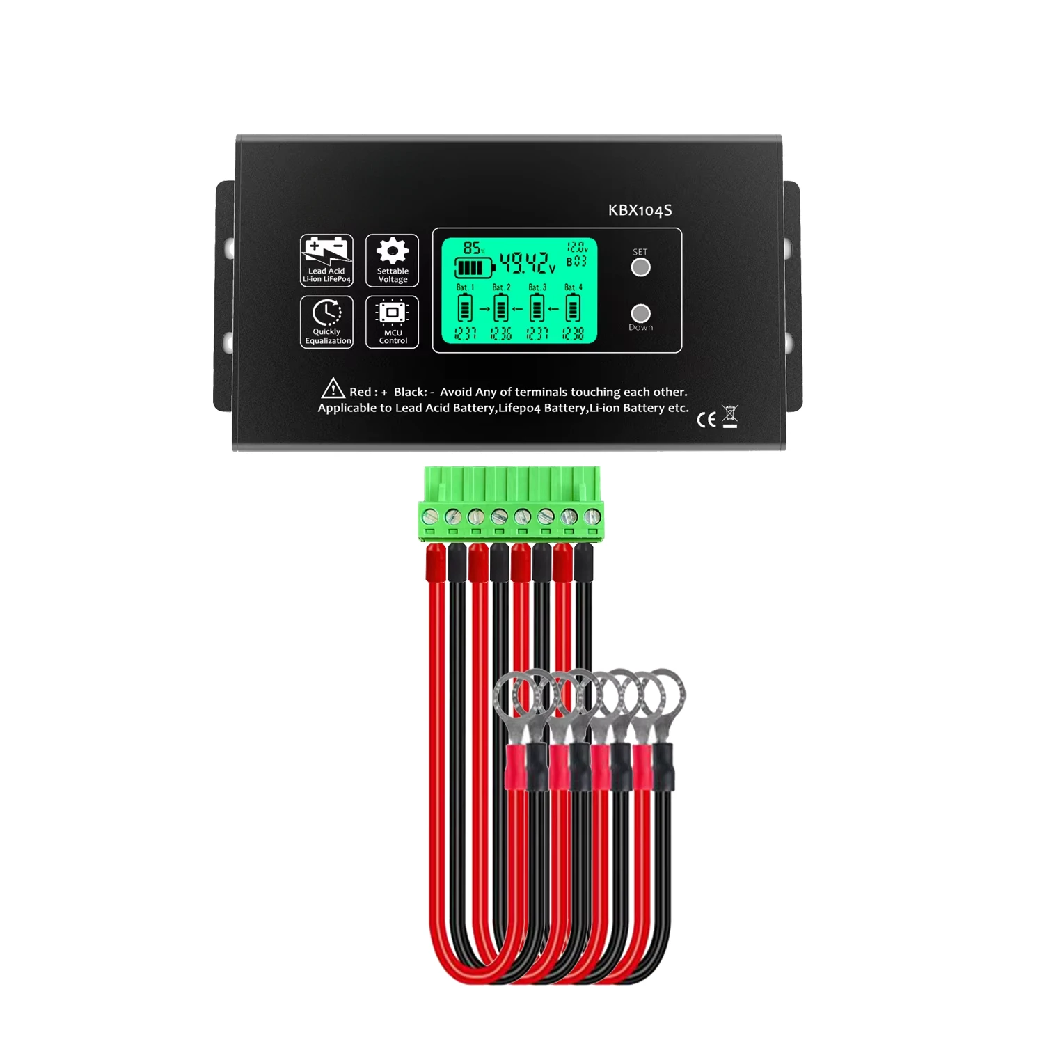 Battery Equalizer 10A KBX104S  - Battery Balancer 4S 12V Active Equalizer ulasan dan harga