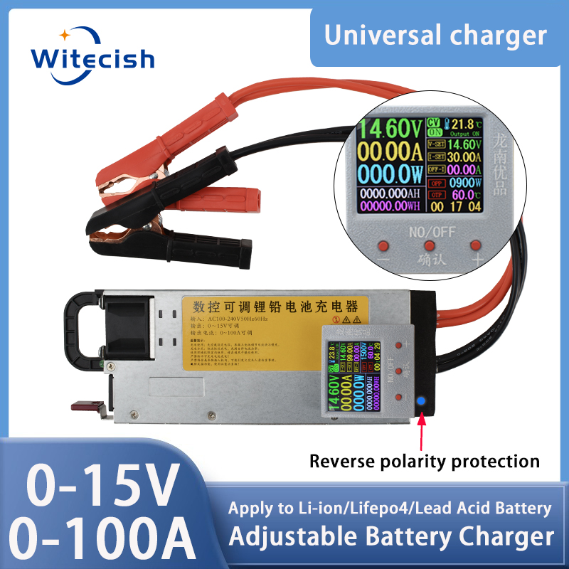 Adjustable Charger 12V 100A Li - Lifepo4 Charger 48V 20A ulasan dan harga