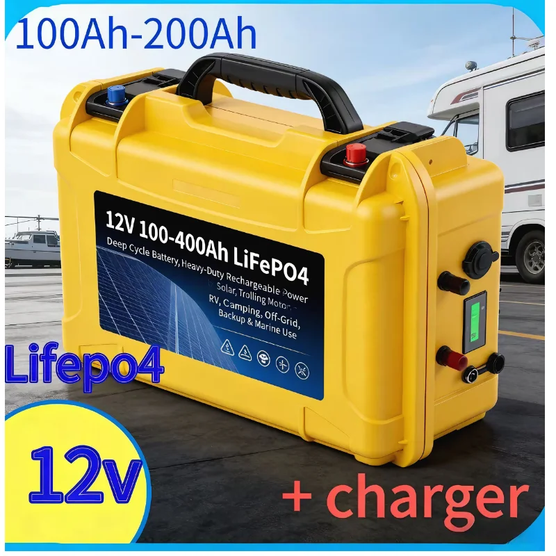 12V LiFePO4 100‑200Ah | Blueto - 12V 100Ah Lifepo4 Bluetooth Bms ulasan dan harga