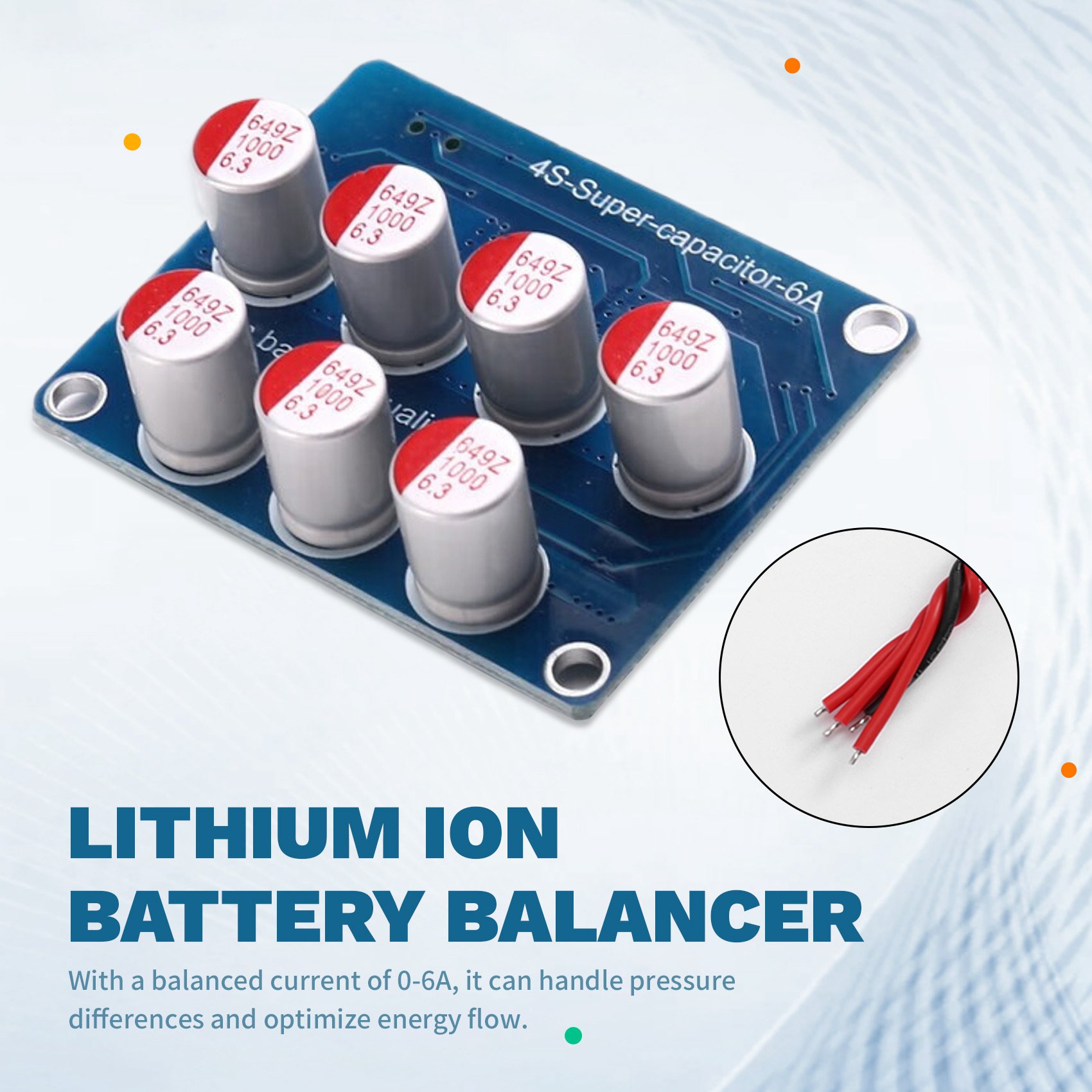 A84E-4X 4S 6A Active Equalizer - Battery Balancer 4S 12V Active Equalizer ulasan dan harga
