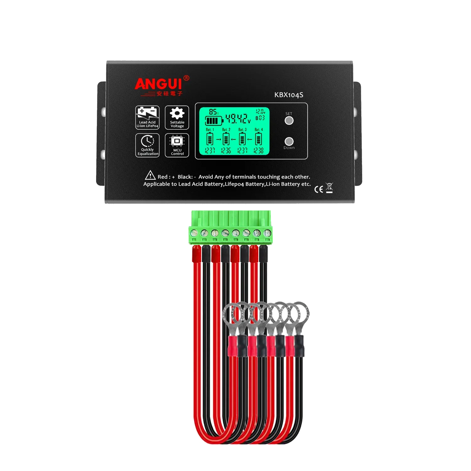 Hot ANGUI Battery Equalizer 10 - Battery Balancer 4S 12V Active Equalizer ulasan dan harga