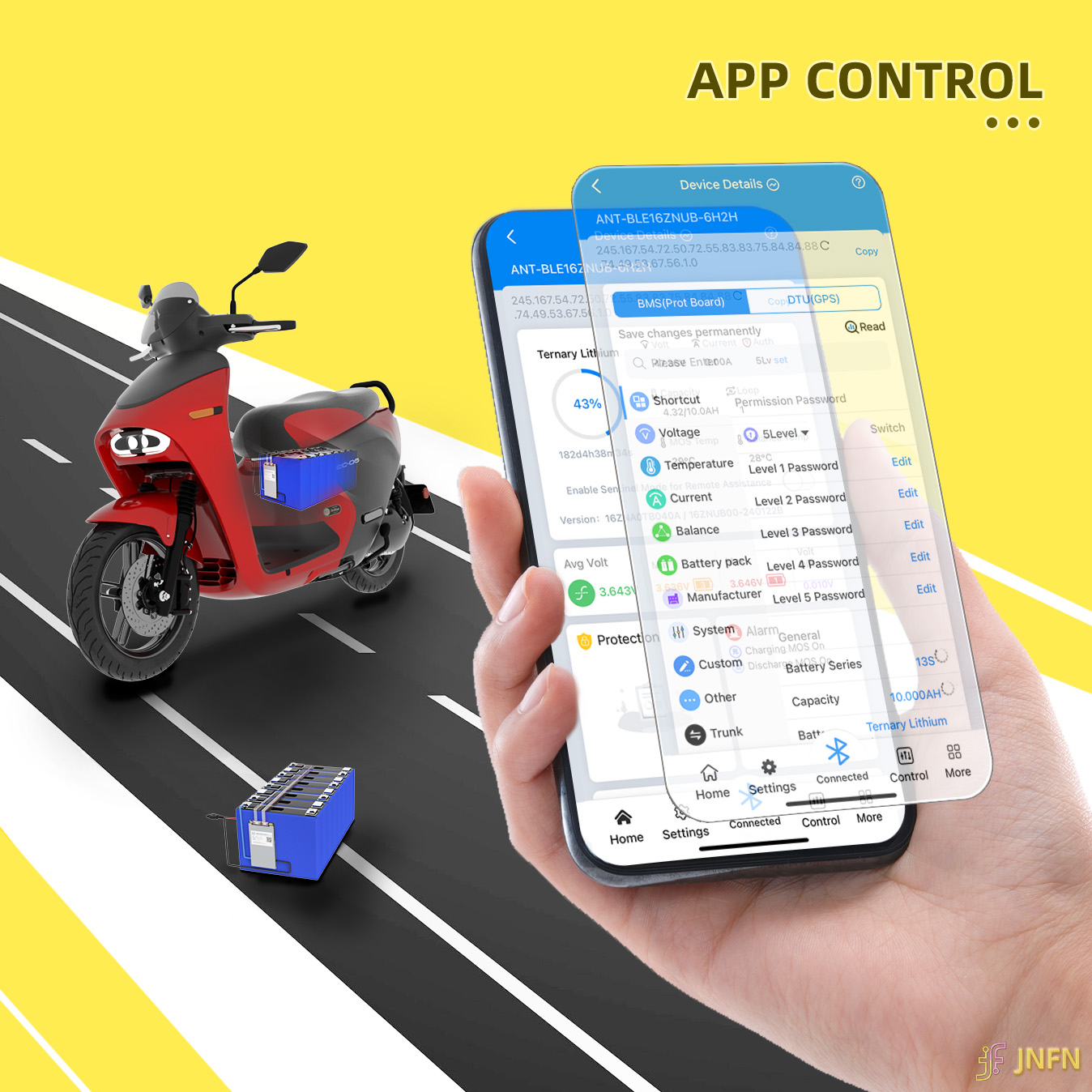 ANT 8S-22S BMS 8S 24V LiFePO4  - Smart Bms 16S 48V 200A Bluetooth ulasan dan harga