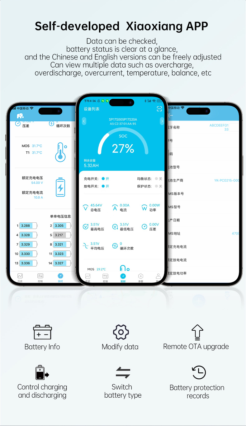 JBD Smart LiFePO4 BMS 7S 8S 24 - Lifepo4 Battery 36V 100Ah ulasan dan harga