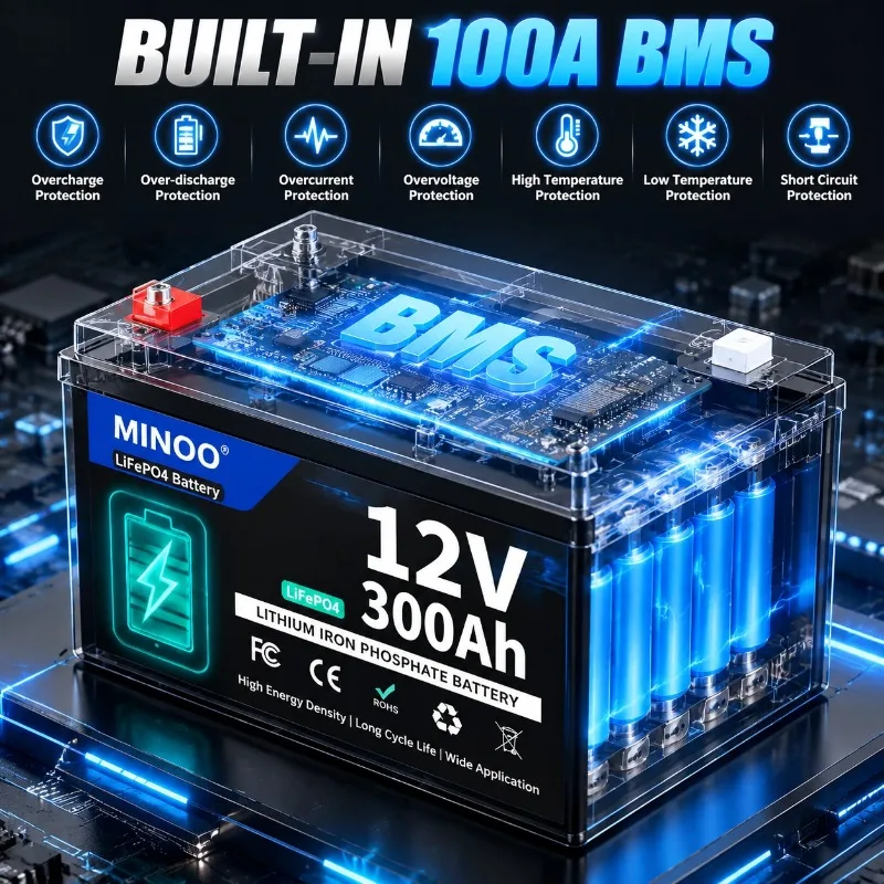 12V 300Ah LiFePO4 Solar Batter - Lifepo4 12V 300Ah Deep Cycle ulasan dan harga