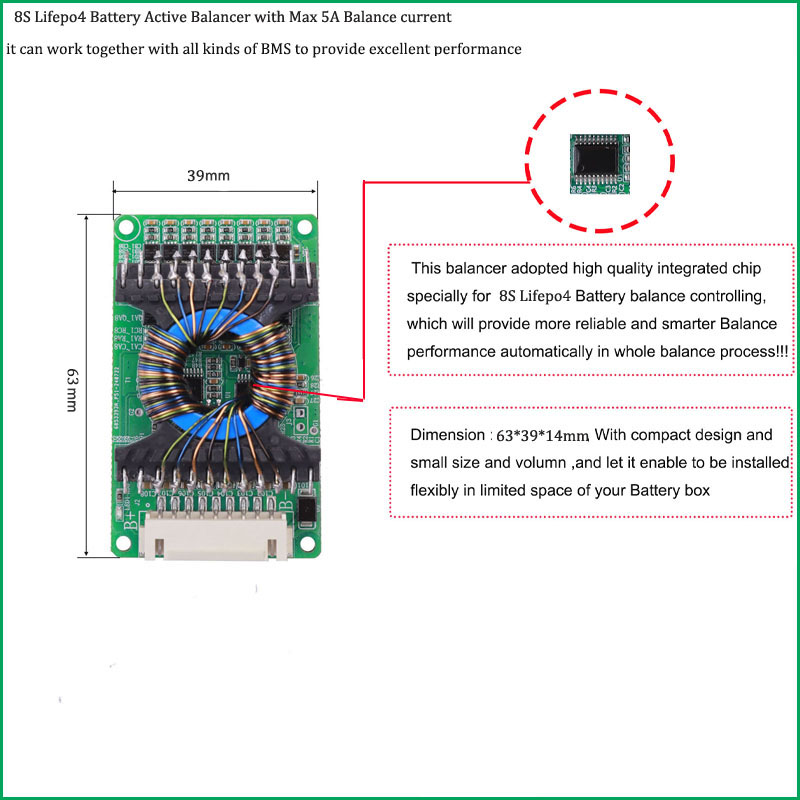 Battery active battery Balance - Battery Balancer 4S 12V Active Equalizer ulasan dan harga
