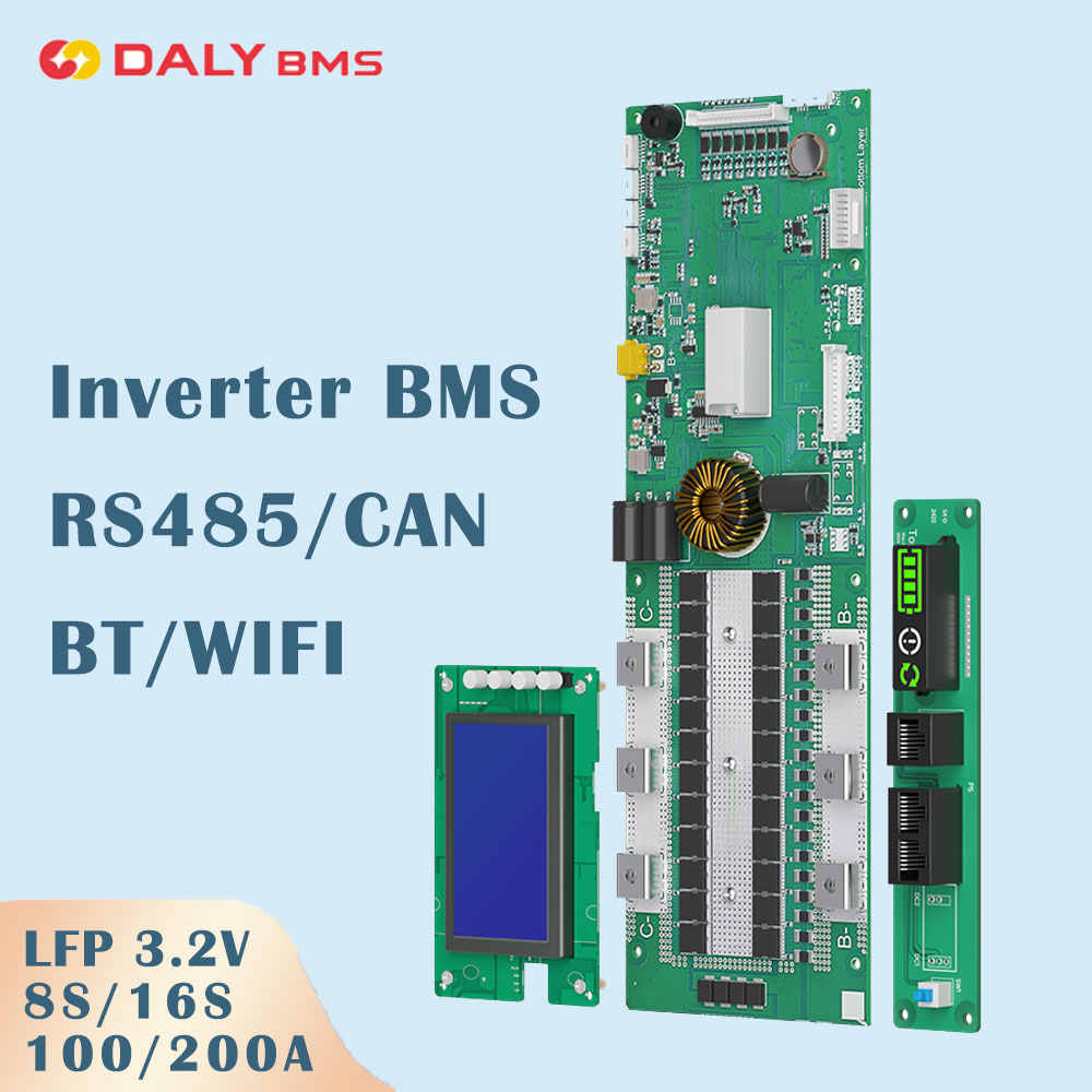 Daly Smart Inverter BMS 8S 16S - Smart Bms 16S 48V 200A Bluetooth ulasan dan harga