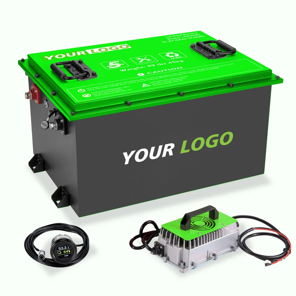 48v 51.2v Lifepo4 Lipo Battery - Lifepo4 48V 50Ah Golf Cart ulasan dan harga