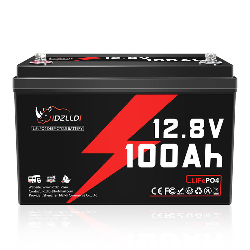 IDZLLDI 12.8V 100Ah LiFePO4 Ba - Lifepo4 Battery 12V 100Ah ulasan dan harga