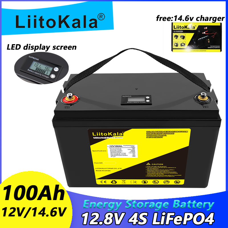 LiitoKala 12.8V 30A 90Ah  Life - Lifepo4 12V 300Ah Deep Cycle ulasan dan harga