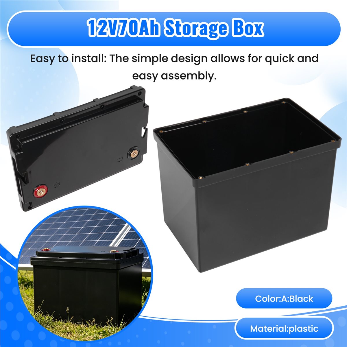 useful 12V70Ah Storage Box 12V - Lifepo4 Battery Box Diy 12V 100Ah ulasan dan harga