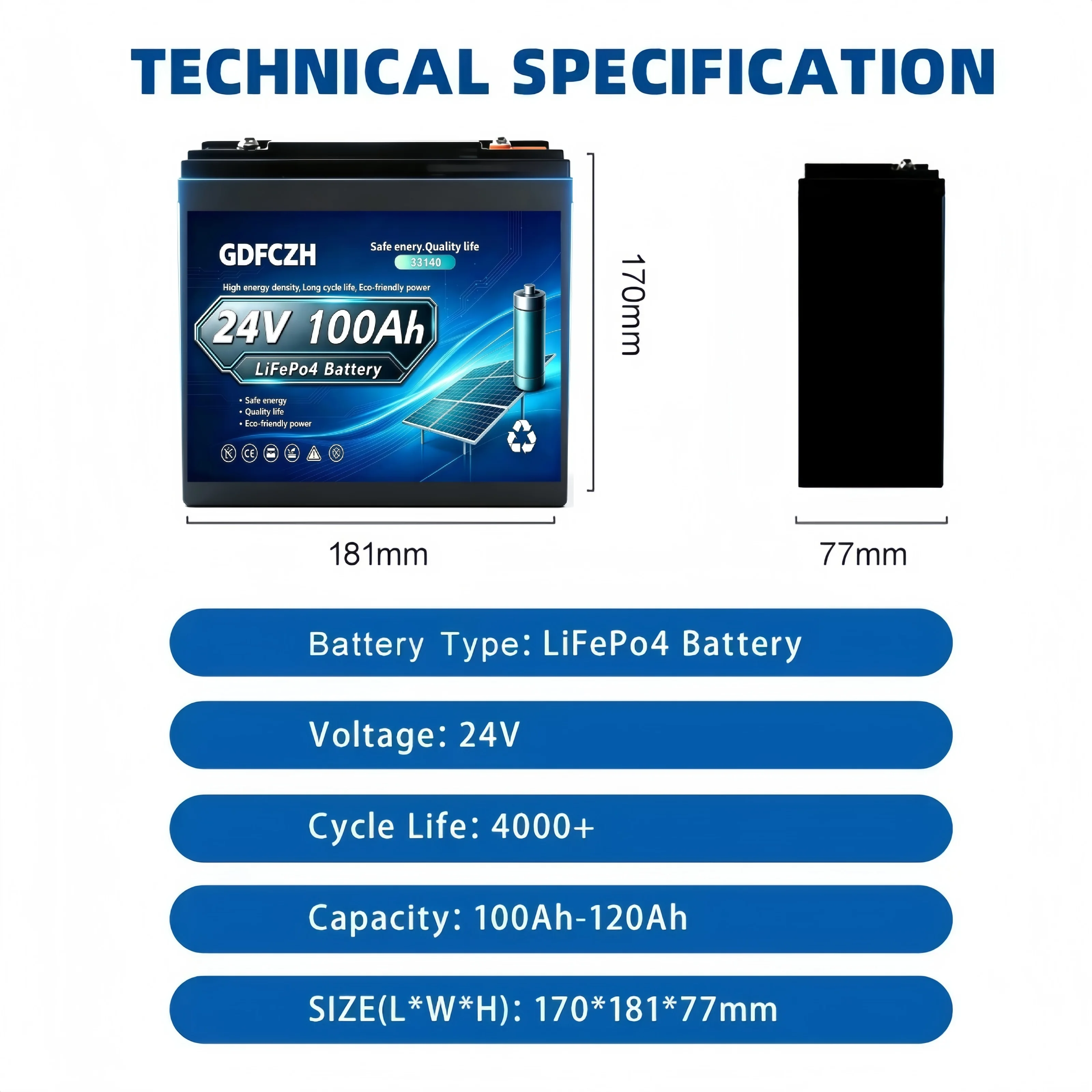 24V 100Ah LiFePO4 Battery Pack - Lifepo4 Battery 24V 100Ah Trolling Motor ulasan dan harga