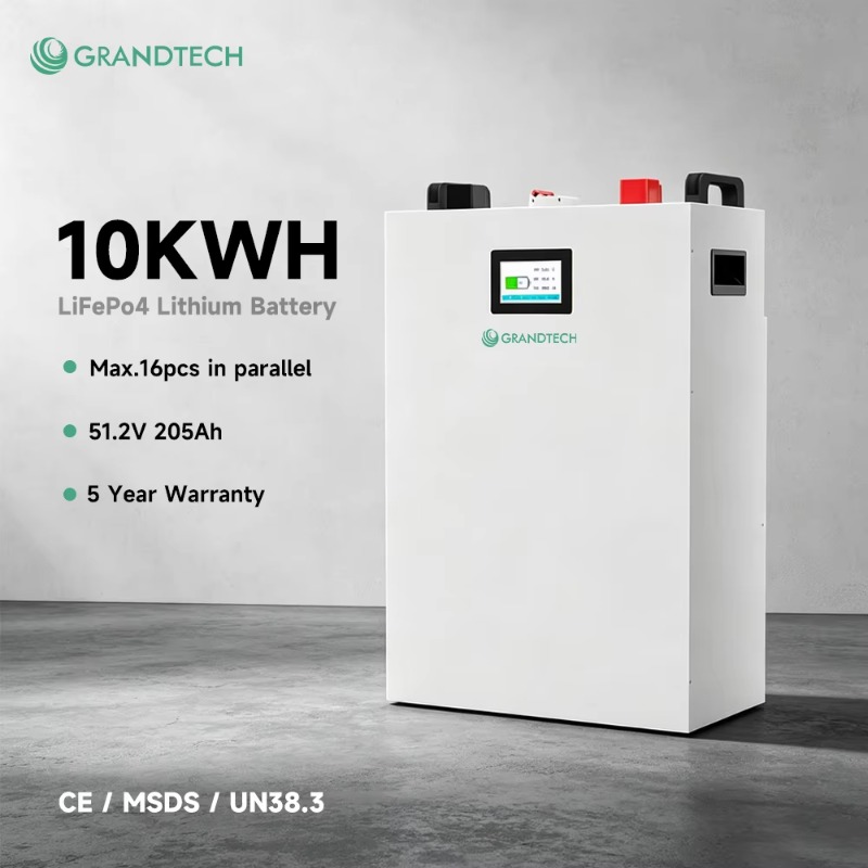 Grandtech Solar Power Wall 5kw - Lifepo4 Battery 24V 200Ah ulasan dan harga