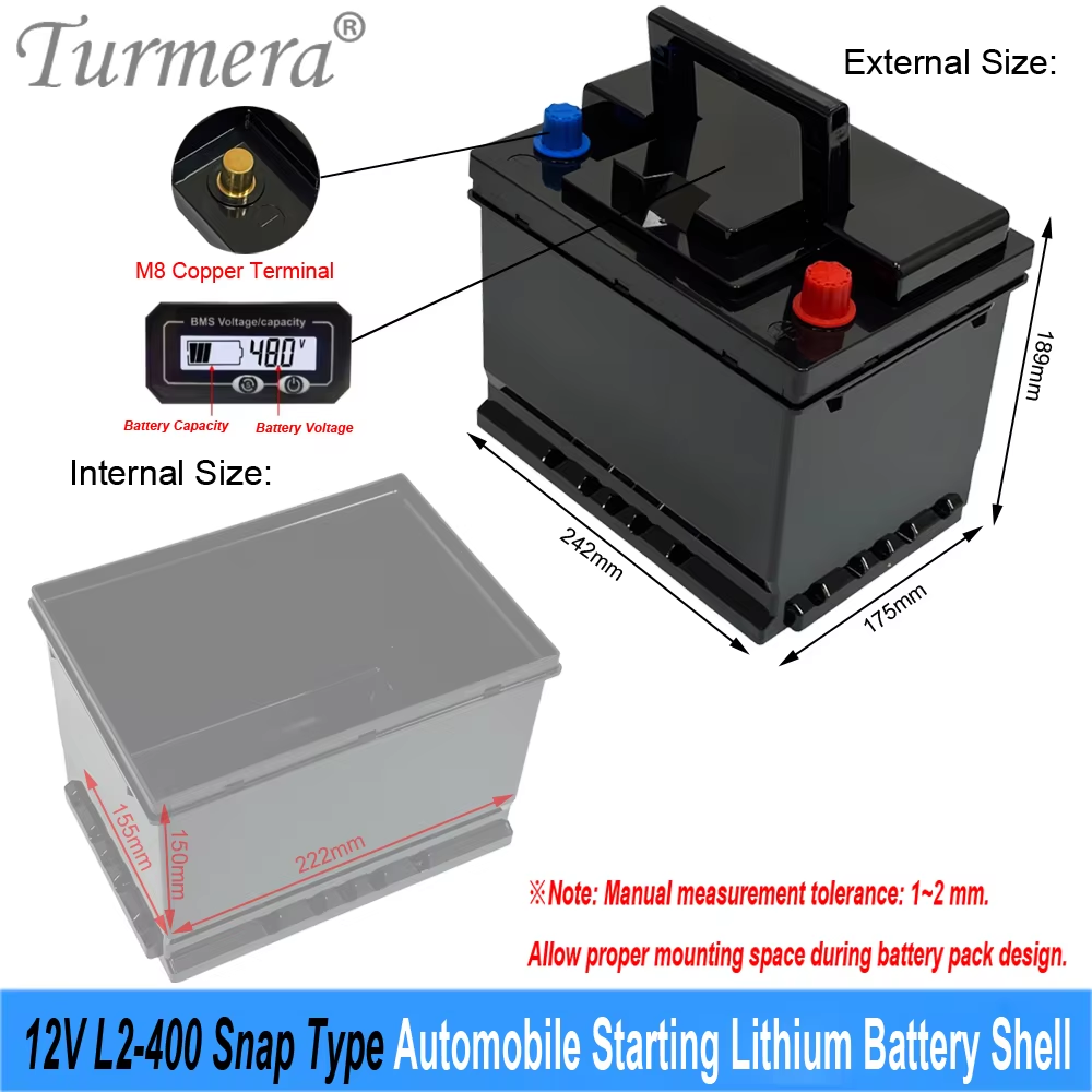 4S 12.8V 100A BMS Balance DIY  - Lifepo4 Battery Box Diy 12V 100Ah ulasan dan harga