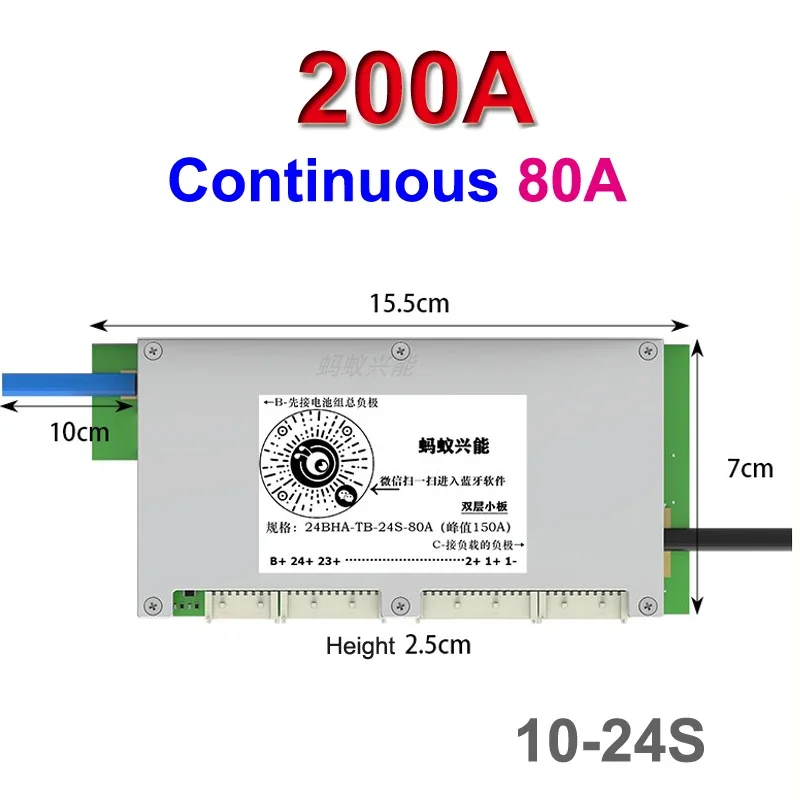 Ant Smart BMS Bluetooth Balanc - Smart Bms 16S 48V 200A Bluetooth ulasan dan harga
