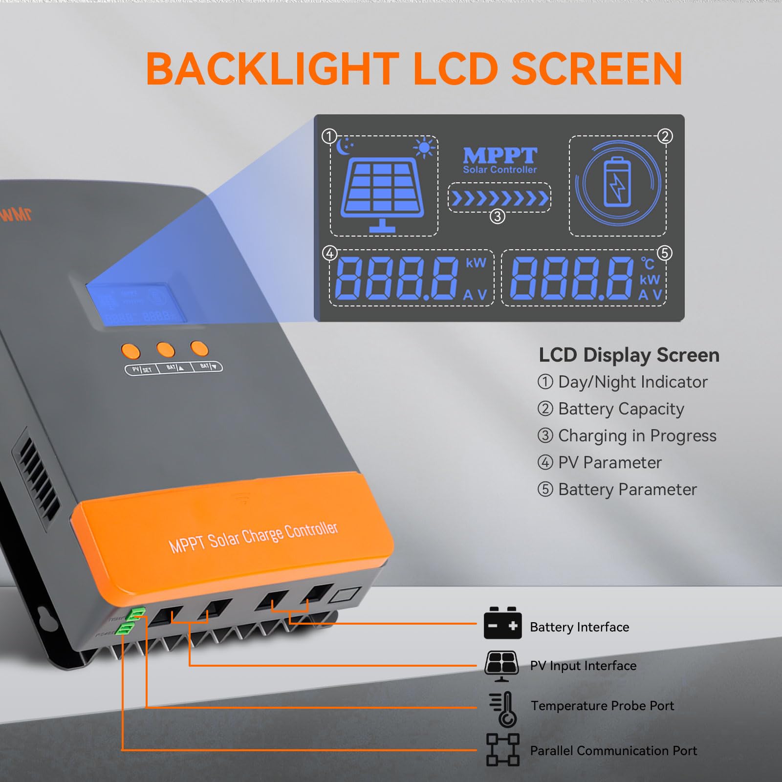 PowMr 100A MPPT Solar Charge C - Lifepo4 Battery 36V 100Ah ulasan dan harga
