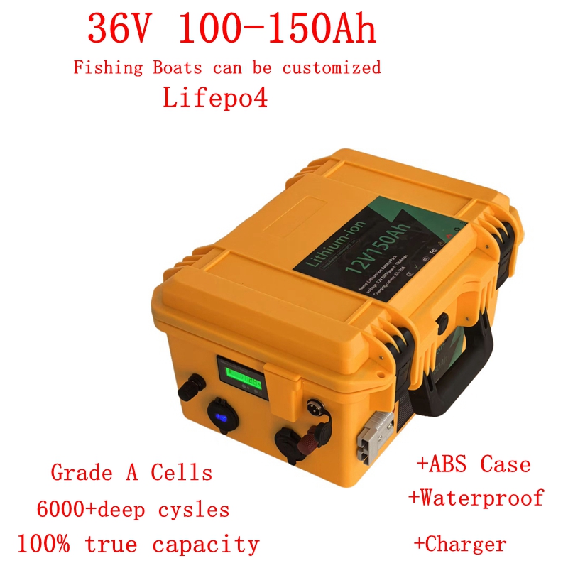 Waterproof 36V 150Ah 100Ah 120 - Lifepo4 Battery 36V 100Ah ulasan dan harga