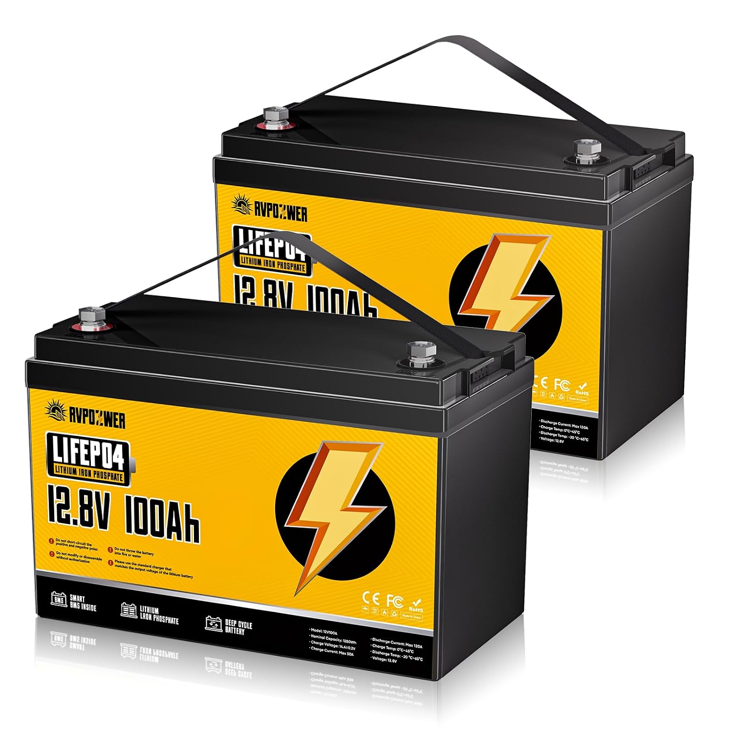 12V 100Ah LiFePO4 Battery 2 Pa - Lifepo4 Battery 12V 100Ah ulasan dan harga