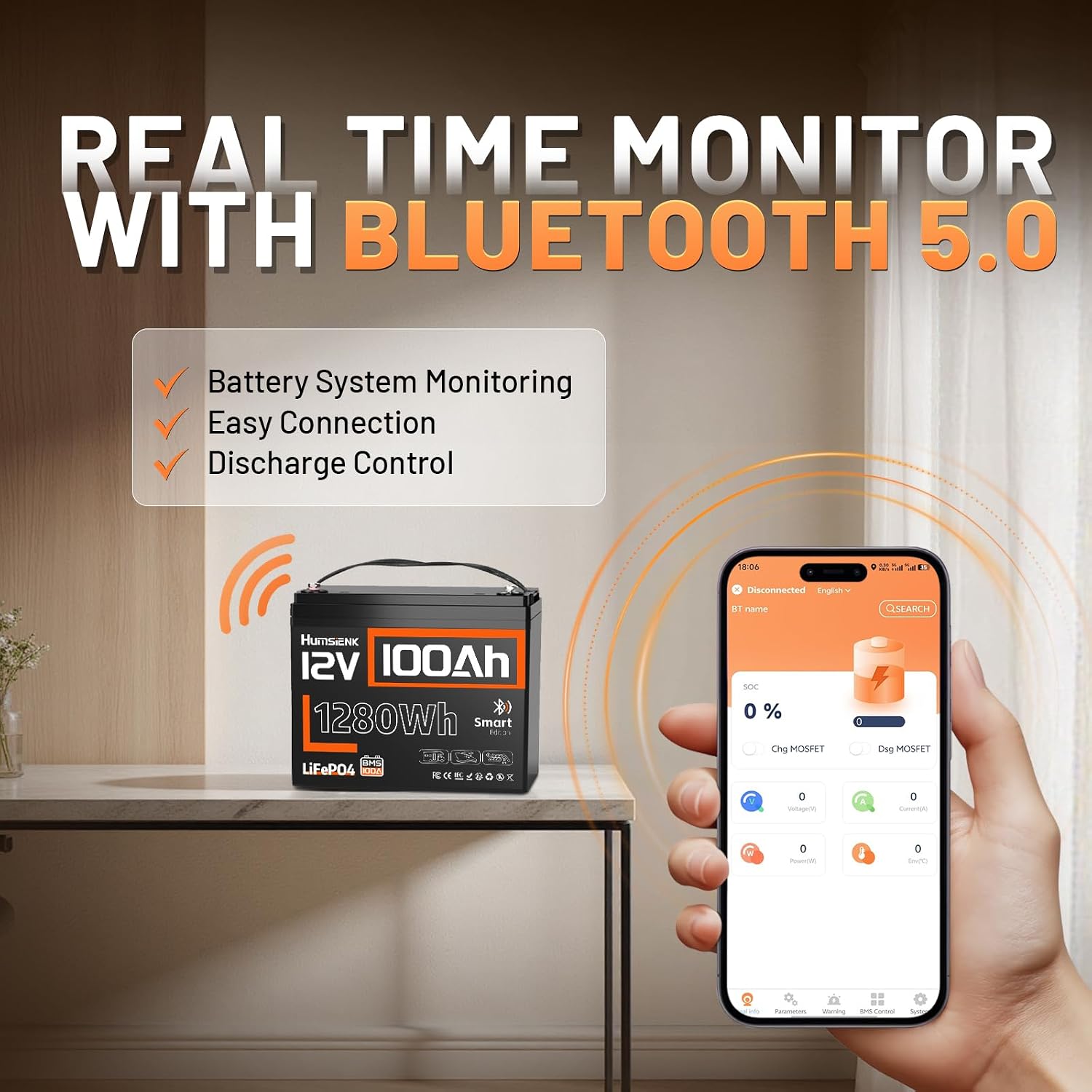 12V 100Ah LiFePO4 Lithium Batt - 12V 100Ah Lifepo4 Bluetooth Bms ulasan dan harga