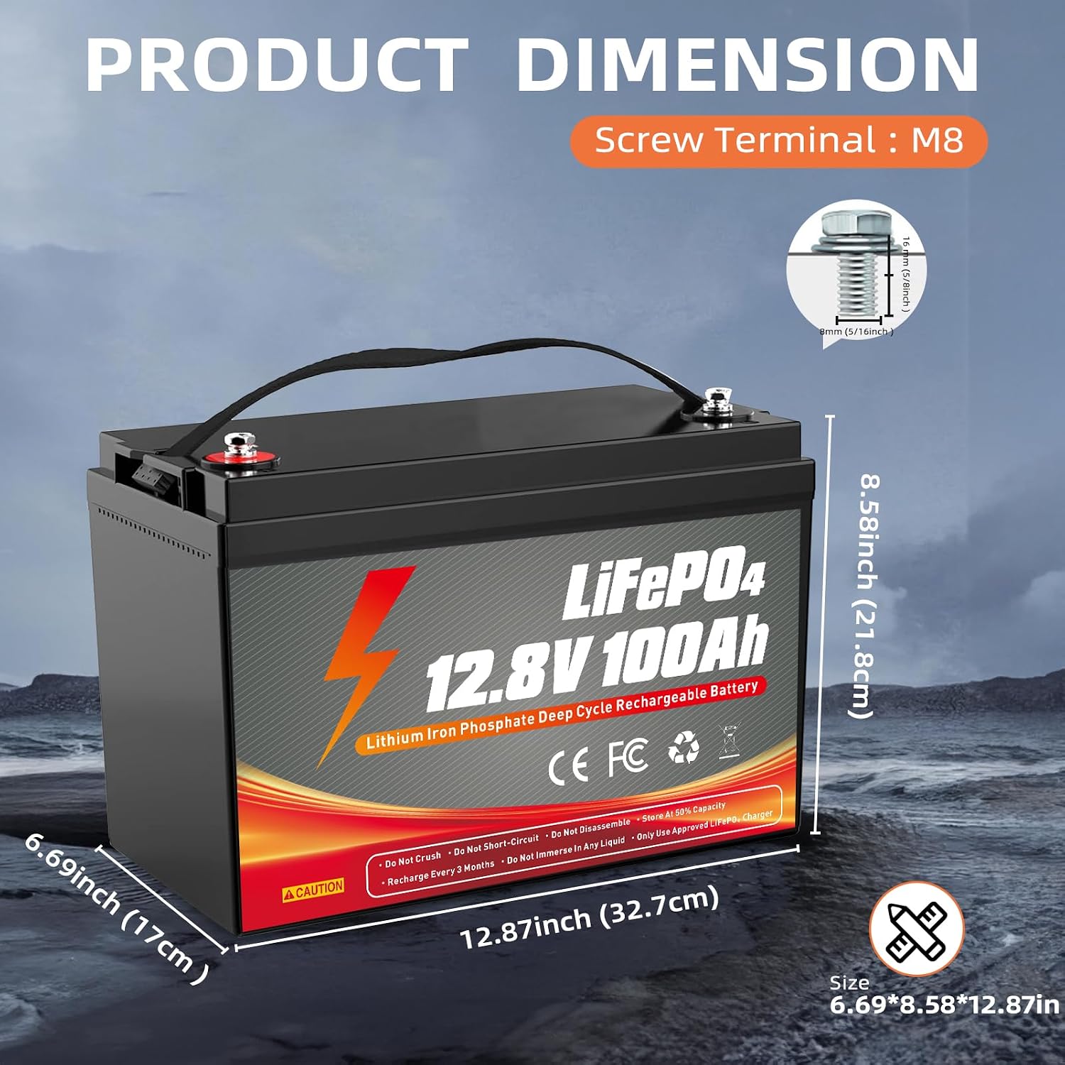 12V 100Ah LiFePO4 Battery with - Lifepo4 Battery 12V 100Ah ulasan dan harga