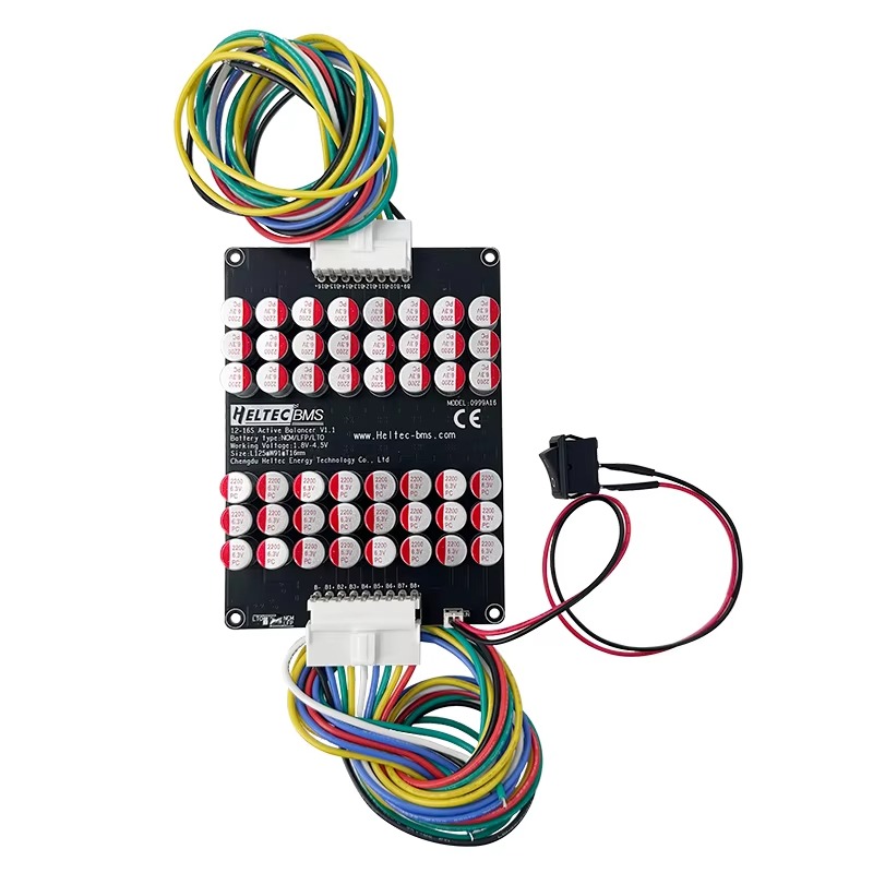 HeltecBMS 5A  12V 48V NCM/LFP/ - Battery Balancer 4S 12V Active Equalizer ulasan dan harga