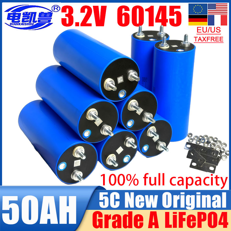1-32pcs New A-grade 3.2V 50Ah  - Lifepo4 48V 50Ah Golf Cart ulasan dan harga